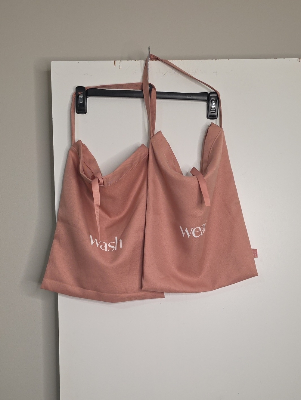 Washed Pink Canvas Tote Bags